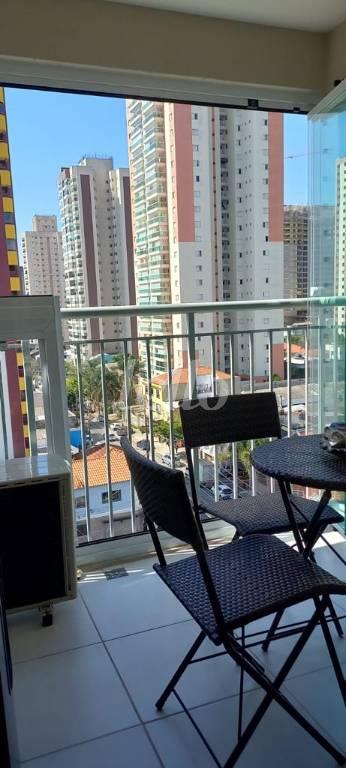 TERRAÇO de Apartamento à venda, Padrão com 50 m², 2 quartos e 1 vaga em Tatuapé - São Paulo