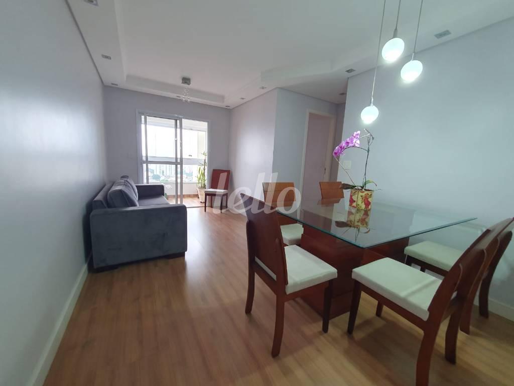SALA 1 de Apartamento à venda, Padrão com 64 m², 2 quartos e 2 vagas em Lauzane Paulista - São Paulo