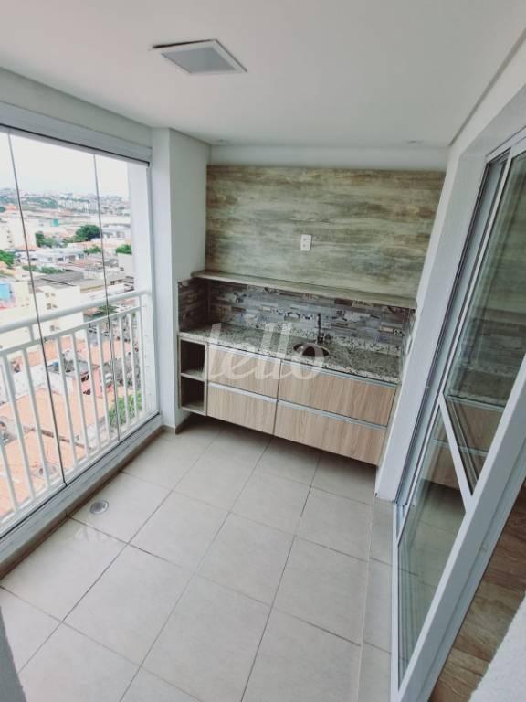 VARANDA de Apartamento à venda, cobertura - Padrão com 136 m², 2 quartos e 2 vagas em Centro - São Caetano do Sul