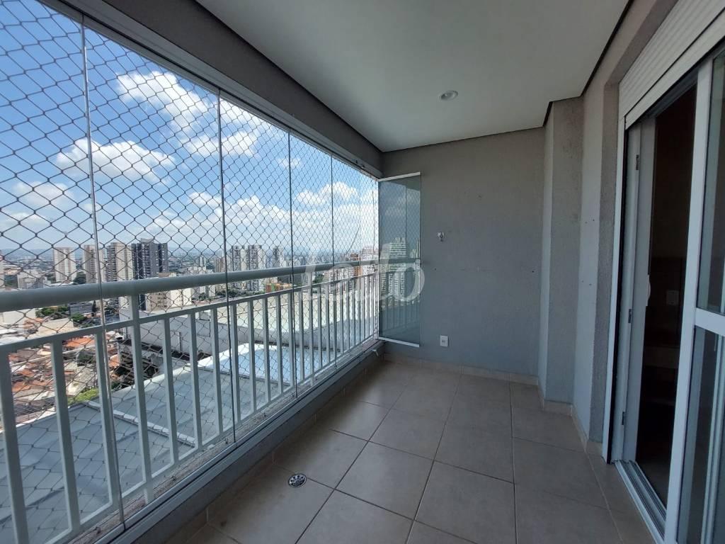 VARANDA de Apartamento à venda, Padrão com 80 m², 2 quartos e 2 vagas em Tatuapé - São Paulo