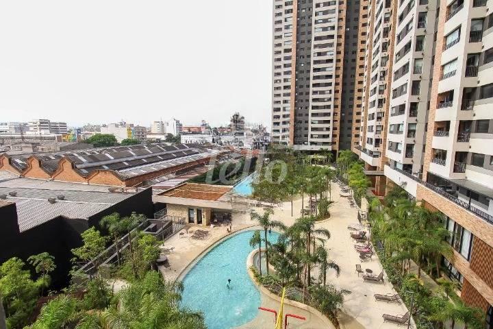 VISTA de Apartamento à venda, Padrão com 57 m², 2 quartos e 1 vaga em Brás - São Paulo