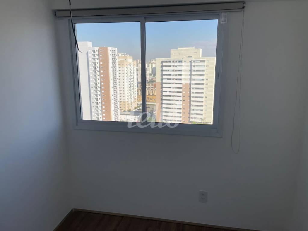 DORMITÓRIO de Apartamento à venda, Padrão com 38 m², 2 quartos e em Quarta Parada - São Paulo