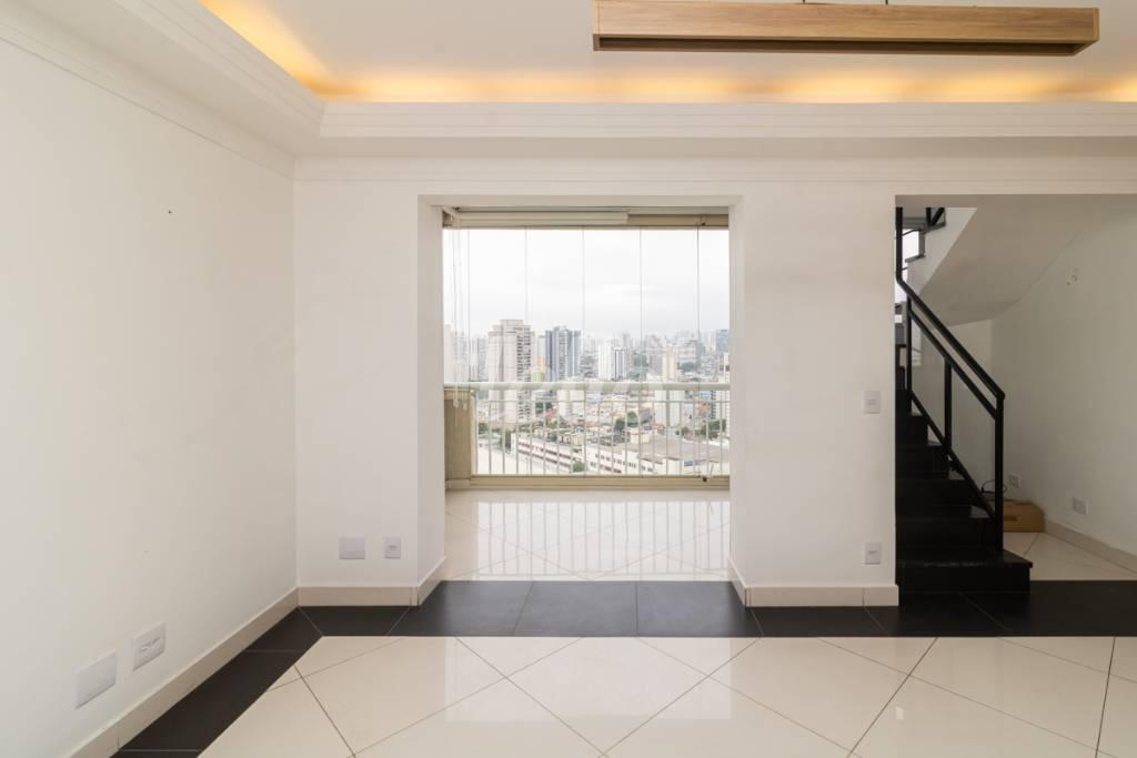 05 SALA de Apartamento à venda, cobertura - Padrão com 180 m², 3 quartos e 3 vagas em Tatuapé - São Paulo