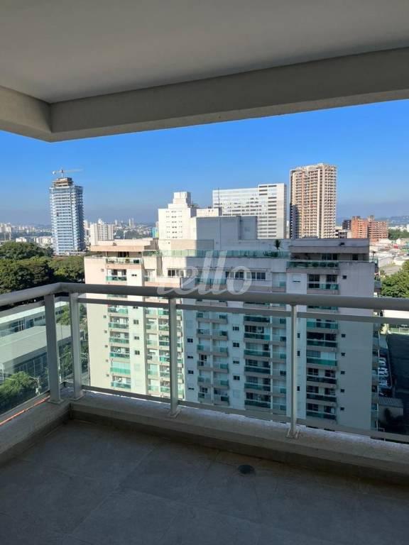 VARANDA de Apartamento à venda, Padrão com 46 m², 1 quarto e 1 vaga em Jardim Santo Amaro - São Paulo