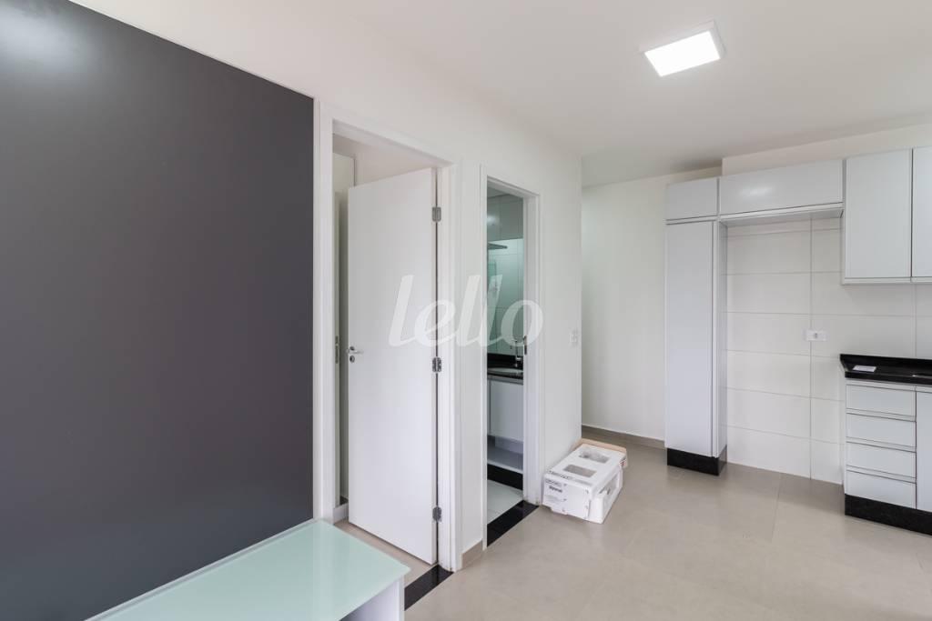 SALA de Apartamento para alugar, Padrão com 40 m², 2 quartos e 1 vaga em Parque da Vila Prudente - São Paulo