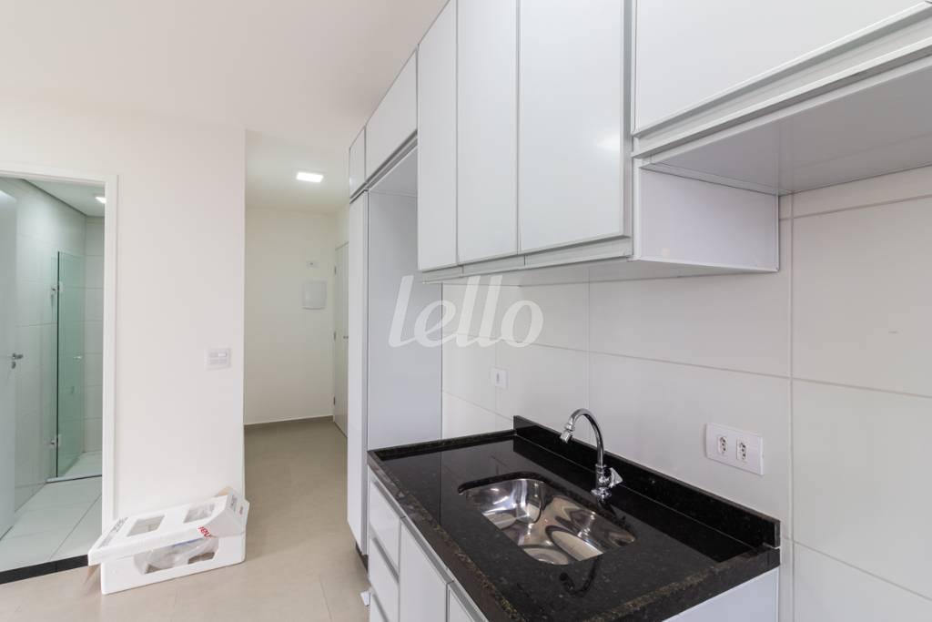COZINHA de Apartamento para alugar, Padrão com 40 m², 2 quartos e 1 vaga em Parque da Vila Prudente - São Paulo