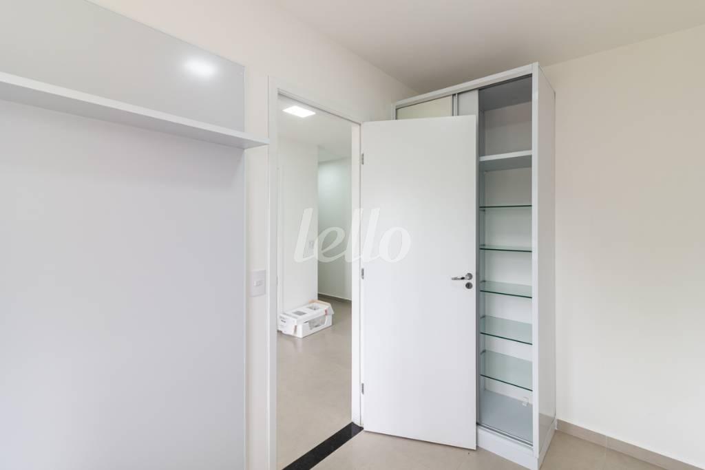 QUARTO2 de Apartamento para alugar, Padrão com 40 m², 2 quartos e 1 vaga em Parque da Vila Prudente - São Paulo