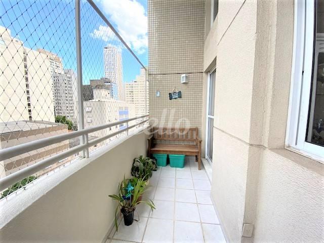 VARANDA de Apartamento à venda, Loft com 76 m², 2 quartos e 2 vagas em Itaim Bibi - São Paulo