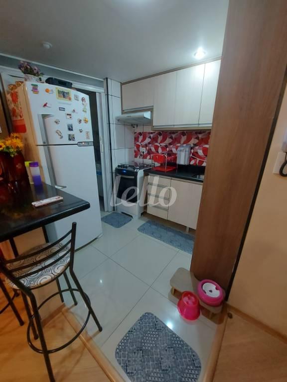 COZINHA de Apartamento à venda, Padrão com 53 m², 2 quartos e 1 vaga em Vila Guiomar - Santo André