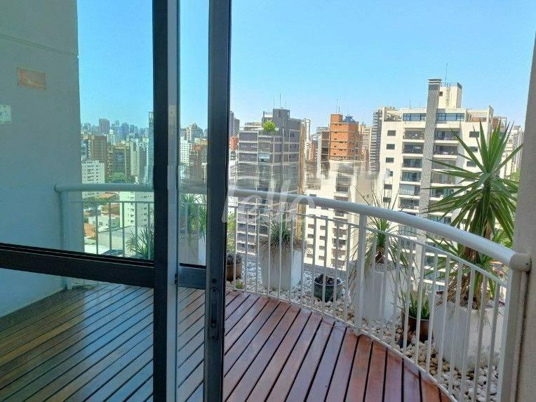 SACADA de Apartamento para alugar, Padrão com 113 m², 1 quarto e 2 vagas em Vila Nova Conceição - São Paulo