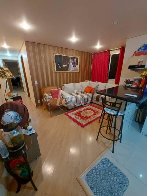 SALA de Apartamento à venda, Padrão com 53 m², 2 quartos e 1 vaga em Vila Guiomar - Santo André