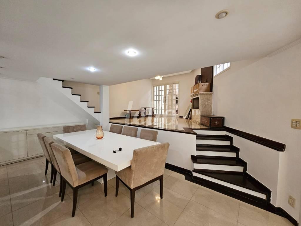 SALA DE JANTAR de Casa para alugar, sobrado com 272 m², 3 quartos e 3 vagas em Vila Formosa - São Paulo