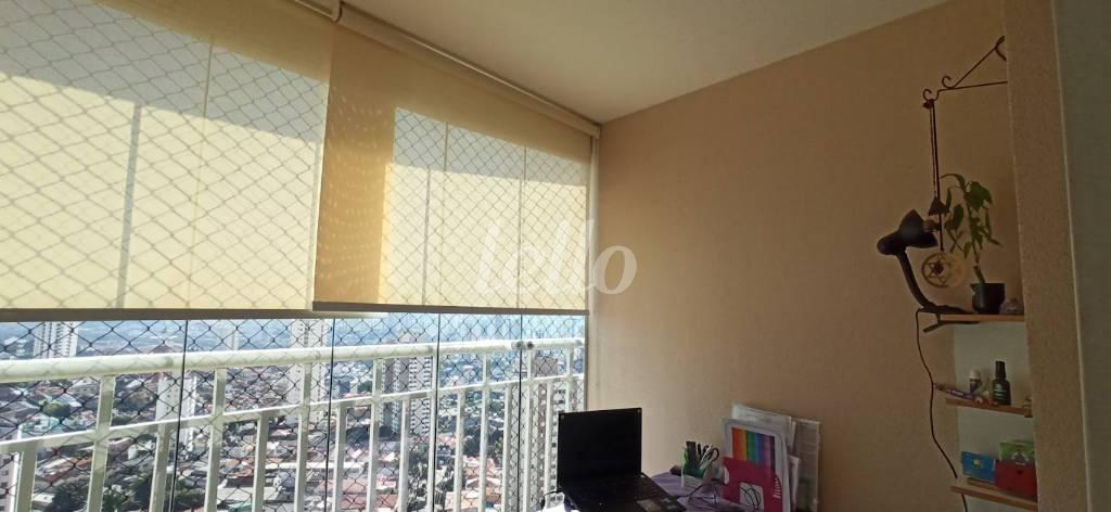 SACADA de Apartamento à venda, Padrão com 60 m², 2 quartos e 1 vaga em Mooca - São Paulo