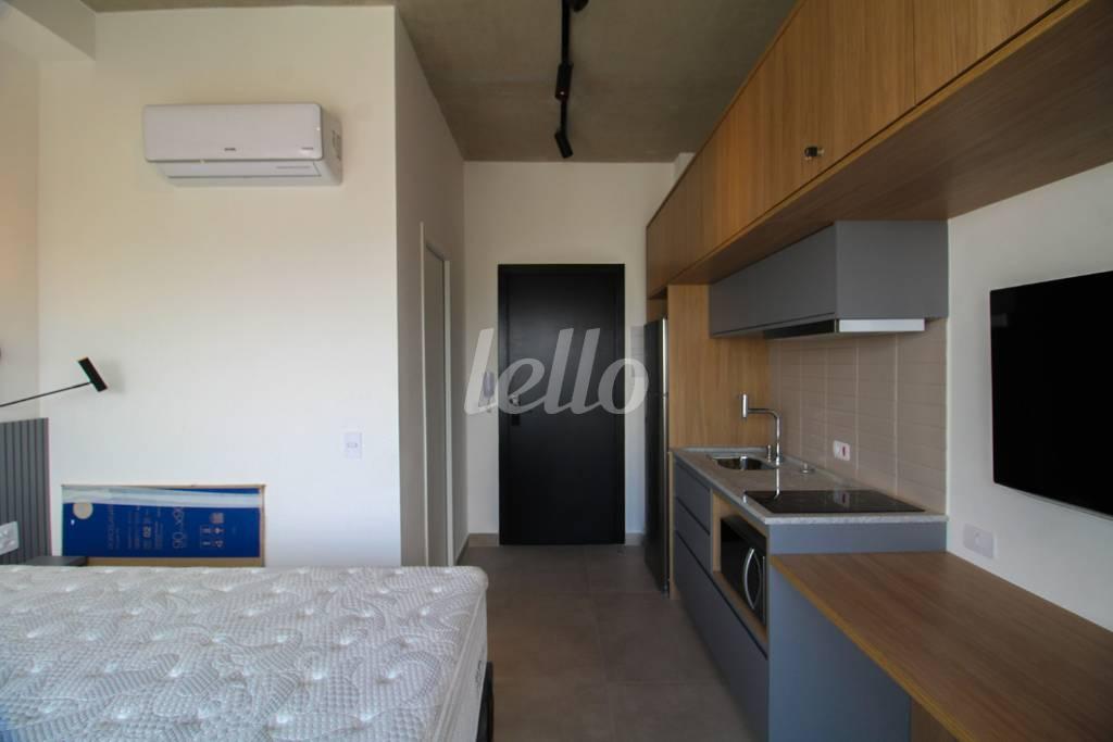 STUDIO de Apartamento para alugar, Padrão com 18 m², 1 quarto e em Bela Vista - São Paulo