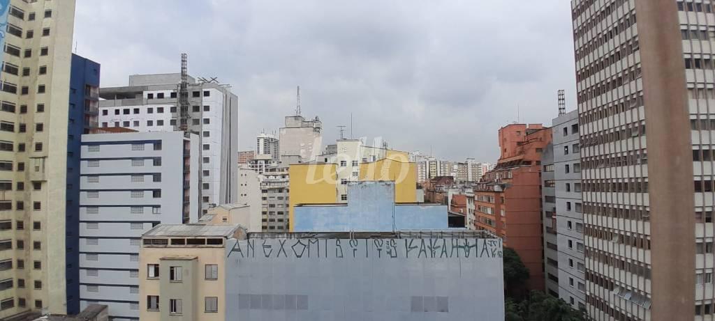 VISTA DA SALA de Apartamento à venda, Padrão com 35 m², 2 quartos e em Vila Buarque - São Paulo