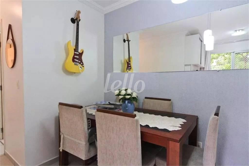 SALA JANTAR de Apartamento à venda, Padrão com 58 m², 3 quartos e 1 vaga em Vila Roque - São Paulo
