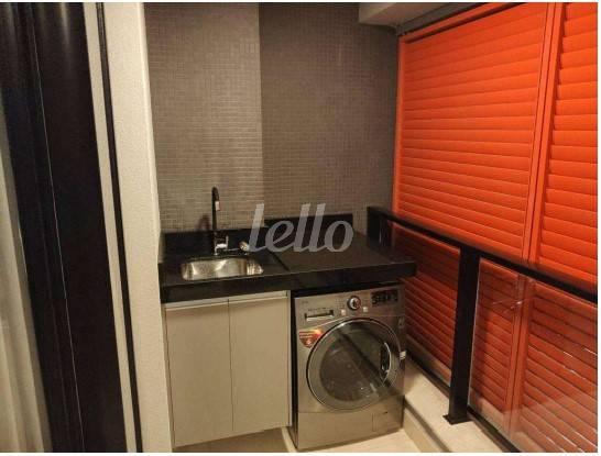 ÁREA DE SERVICO de Apartamento para alugar, Padrão com 36 m², 1 quarto e 1 vaga em Campo Belo - São Paulo