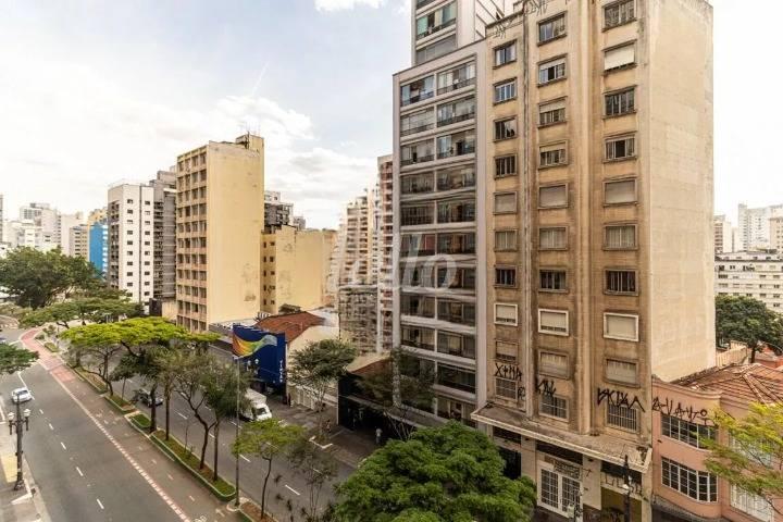 VISTA SALA de Apartamento à venda, Padrão com 45 m², 1 quarto e em Santa Efigenia - São Paulo
