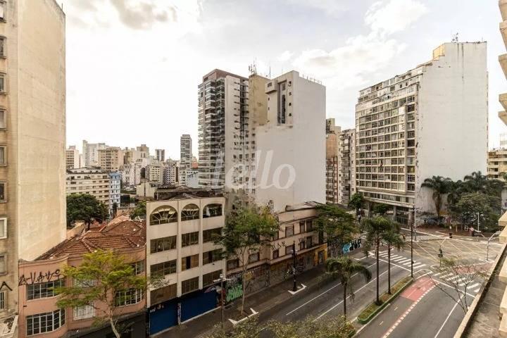 VISTA DORMITÓRIO de Apartamento à venda, Padrão com 45 m², 1 quarto e em Santa Efigenia - São Paulo