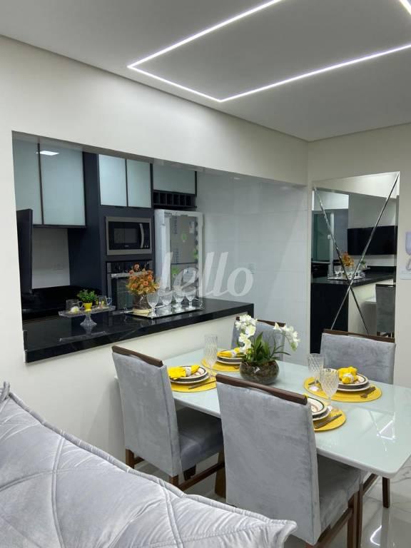 SALA DE JANTAR de Apartamento à venda, Padrão com 90 m², 3 quartos e 2 vagas em Parque Das Nações - Santo André