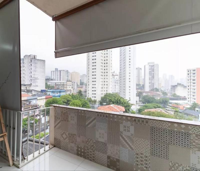 SACADA de Apartamento à venda, Padrão com 108 m², 2 quartos e 1 vaga em Aclimação - São Paulo