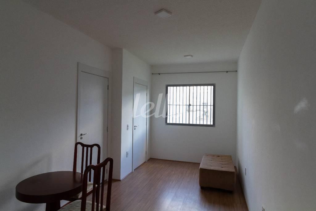 SALA de Apartamento para alugar, Padrão com 35 m², 1 quarto e em Mooca - São Paulo