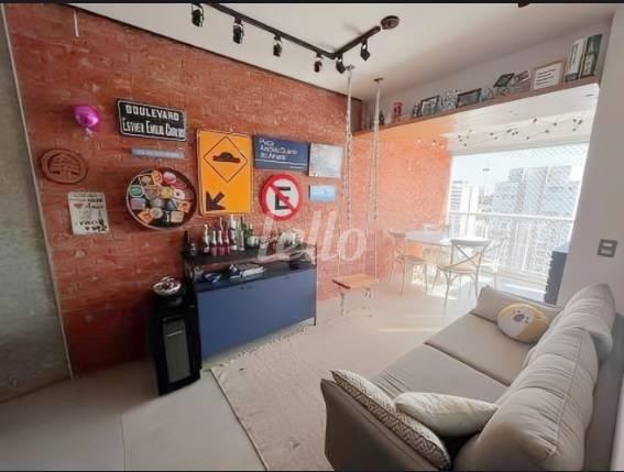 LIVING de Apartamento à venda, Padrão com 52 m², 2 quartos e 1 vaga em Vila Mascote - São Paulo