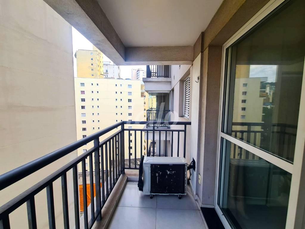 SACADA de Apartamento para alugar, Padrão com 42 m², 1 quarto e 1 vaga em República - São Paulo
