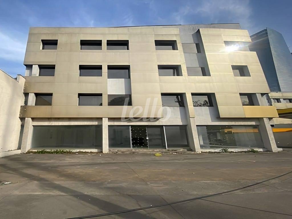 FACHADA de Prédio Comercial para alugar, Monousuário com 1719 m², e 16 vagas em Jardim Caravelas - São Paulo
