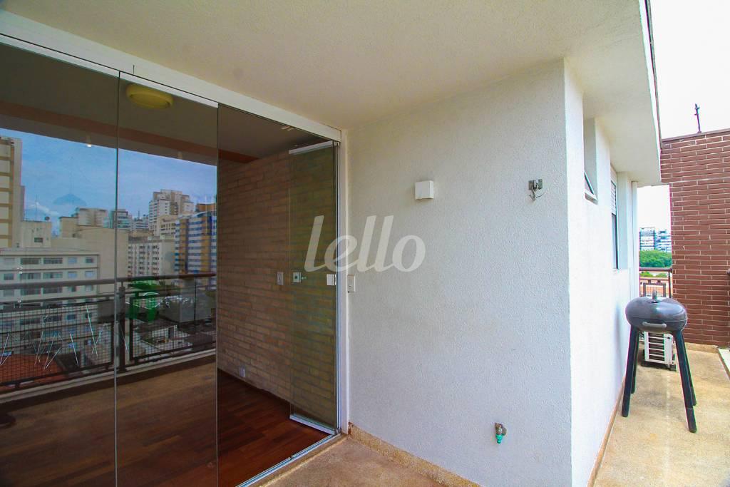 SACADA de Apartamento para alugar, Padrão com 56 m², 1 quarto e 1 vaga em Pinheiros - São Paulo