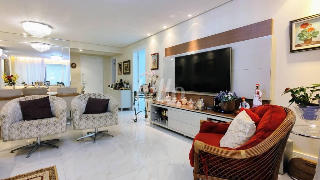 LIVING de Apartamento à venda, Padrão com 155 m², 3 quartos e 3 vagas em Mooca - São Paulo