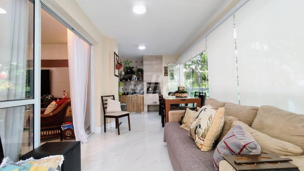 TERRAÇO GOURMET de Apartamento à venda, Padrão com 155 m², 3 quartos e 3 vagas em Mooca - São Paulo