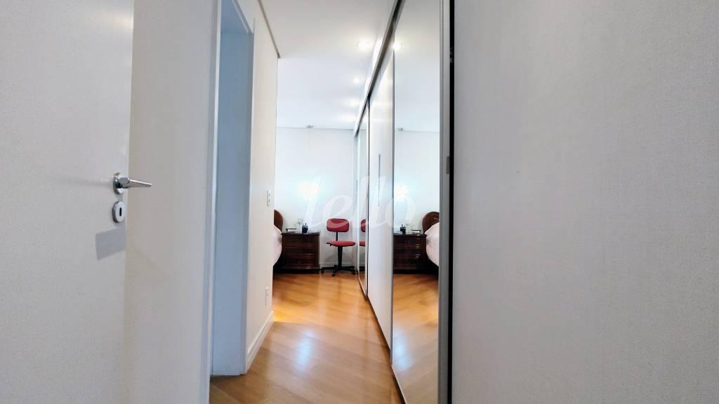 CLOSET SUÍTE MASTAR de Apartamento à venda, Padrão com 155 m², 3 quartos e 3 vagas em Mooca - São Paulo