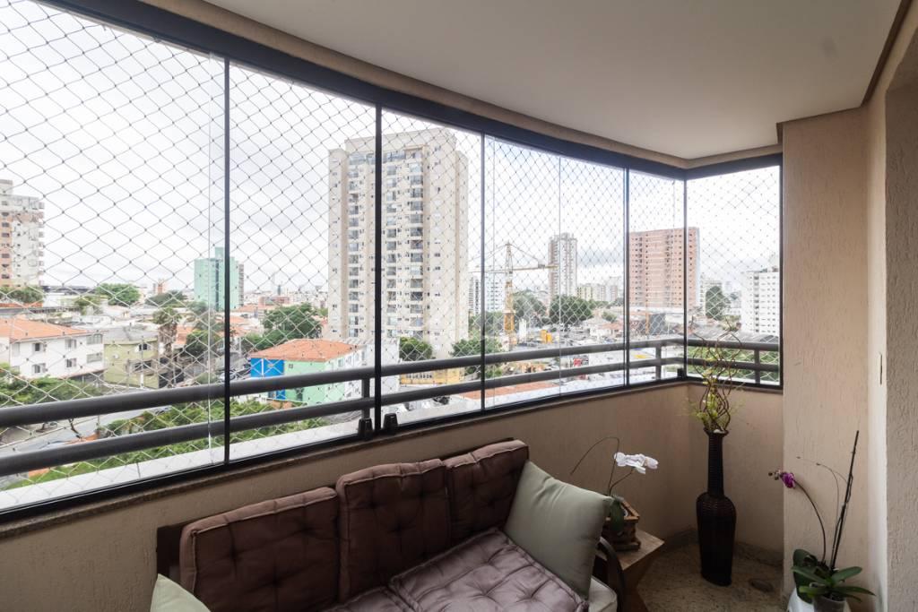 07 VARANDA de Apartamento para alugar, Padrão com 110 m², 3 quartos e 2 vagas em Vila Formosa - São Paulo