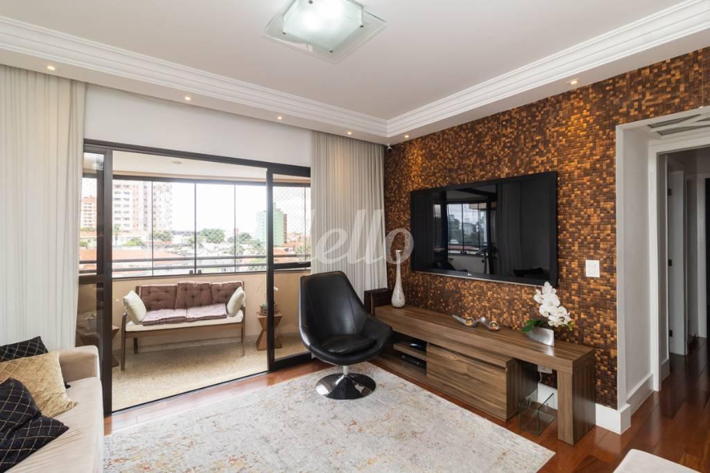 01 SALA de Apartamento para alugar, Padrão com 110 m², 3 quartos e 2 vagas em Vila Formosa - São Paulo