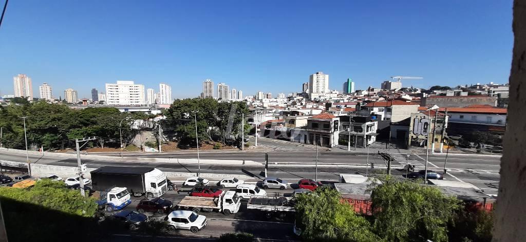 VISTA DA SALA de Apartamento à venda, Padrão com 58 m², 2 quartos e 1 vaga em Vila Prudente - São Paulo