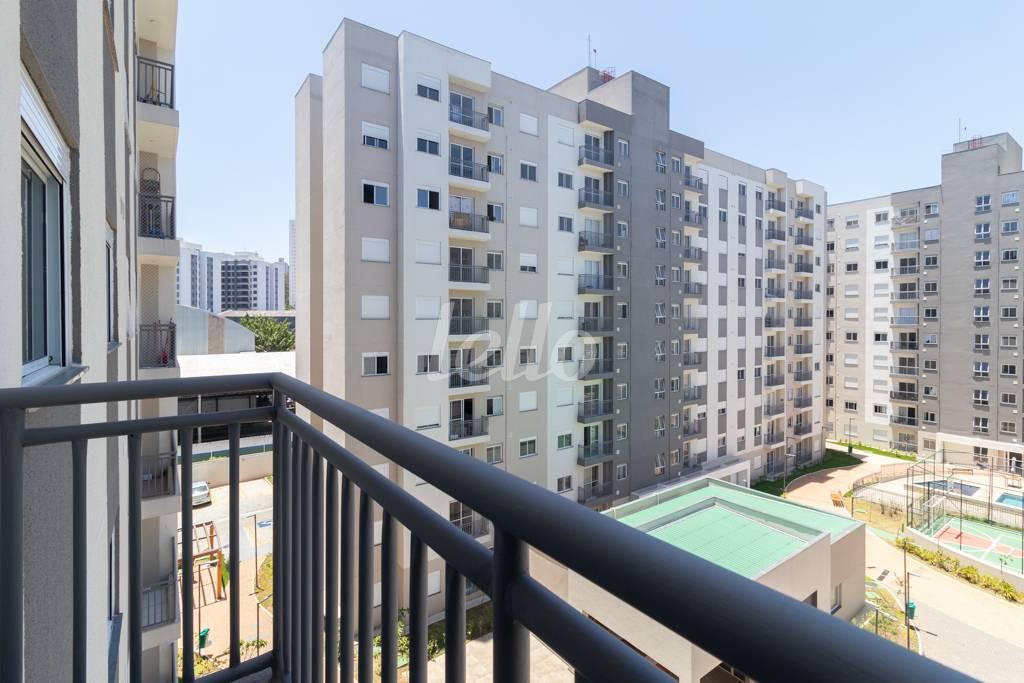 VARANDA de Apartamento à venda, Padrão com 43 m², 2 quartos e 1 vaga em Parque da Mooca - São Paulo