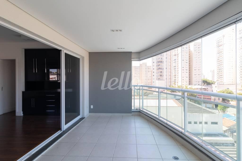 VARANDA de Apartamento à venda, Padrão com 123 m², 3 quartos e 3 vagas em Mooca - São Paulo
