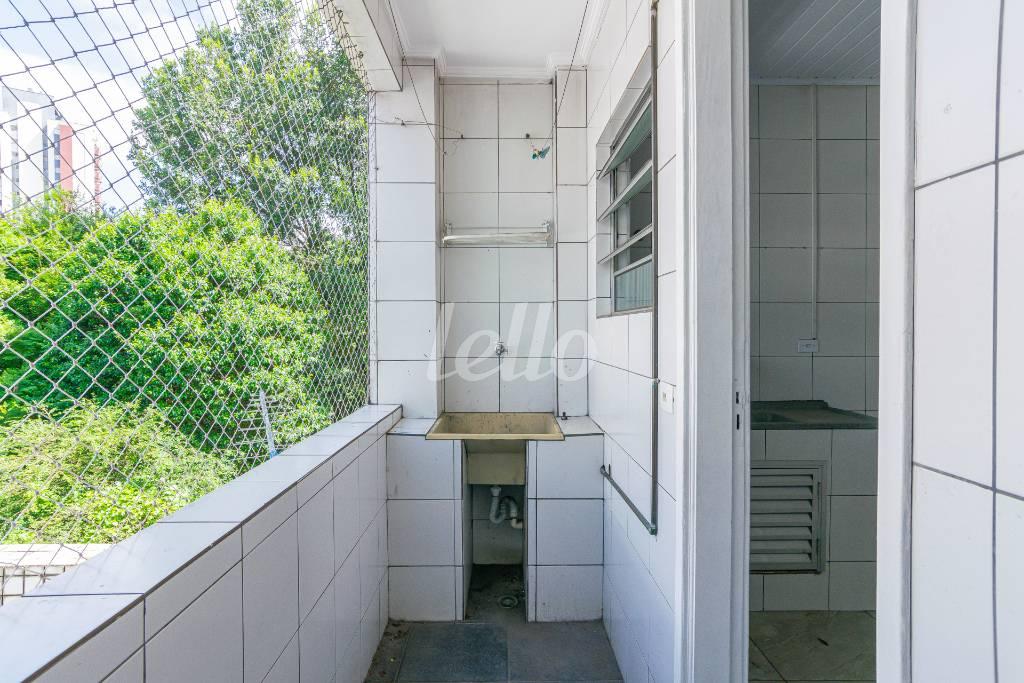 AREA DE SERVIÇO de Apartamento para alugar, Padrão com 70 m², 2 quartos e em Santana - São Paulo