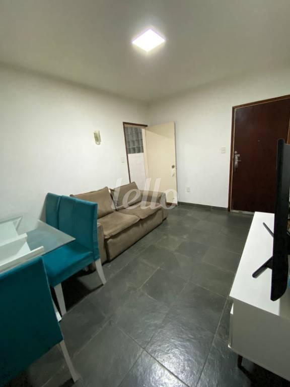 SALA de Apartamento à venda, Padrão com 44 m², 1 quarto e em Vila Clementino - São Paulo