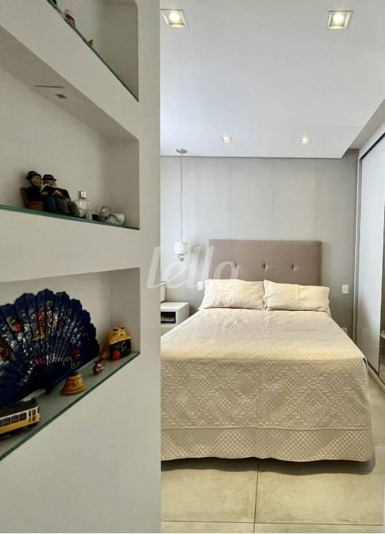 DORMITORIO de Apartamento à venda, Padrão com 58 m², 2 quartos e 1 vaga em Vila Prudente - São Paulo