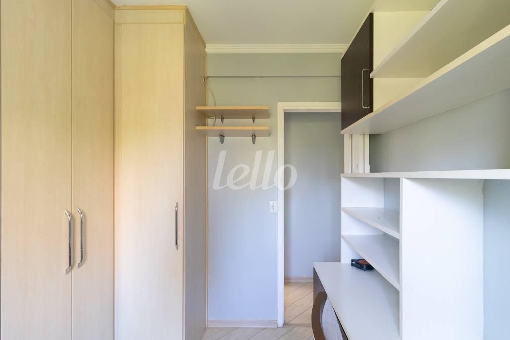 QUARTO 2 de Apartamento à venda, Padrão com 72 m², 3 quartos e 2 vagas em Vila Gomes Cardim - São Paulo