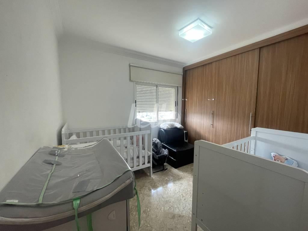 DORMITÓRIO de Apartamento à venda, Padrão com 83 m², 3 quartos e 2 vagas em Parque da Mooca - São Paulo