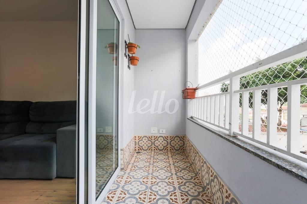 VARANDA de Apartamento à venda, Padrão com 60 m², 2 quartos e 1 vaga em Jardim São Paulo - São Paulo