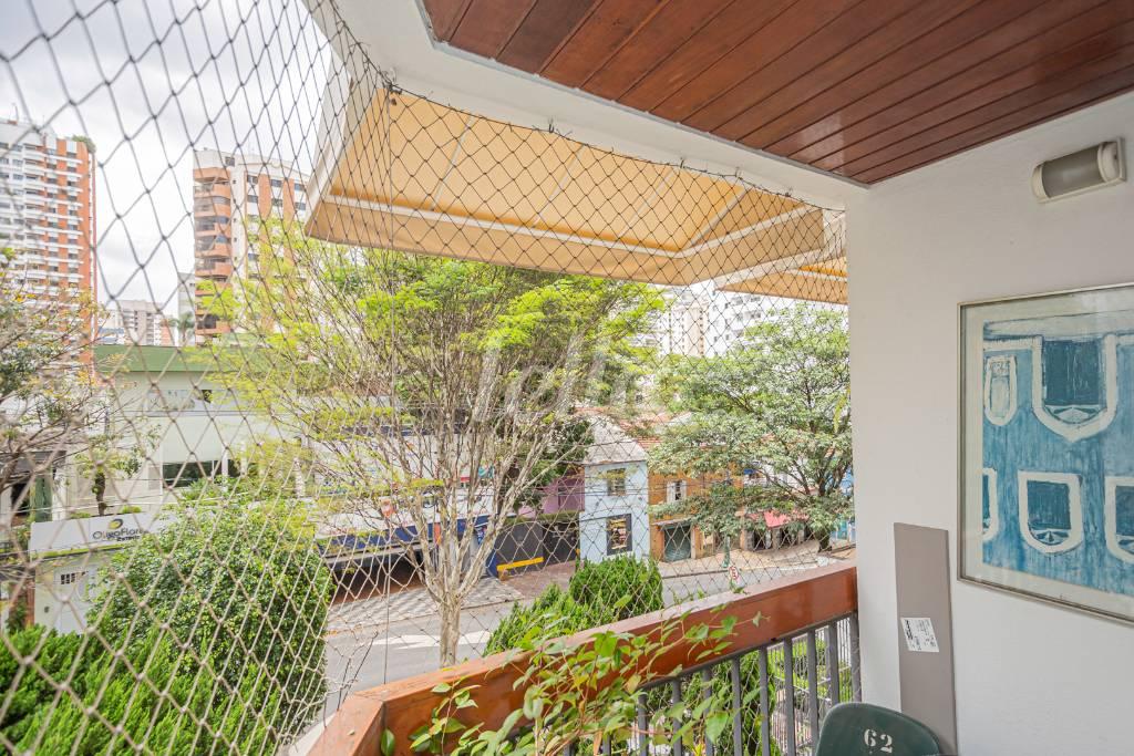 VARANDA de Apartamento à venda, Padrão com 62 m², 2 quartos e 1 vaga em Perdizes - São Paulo