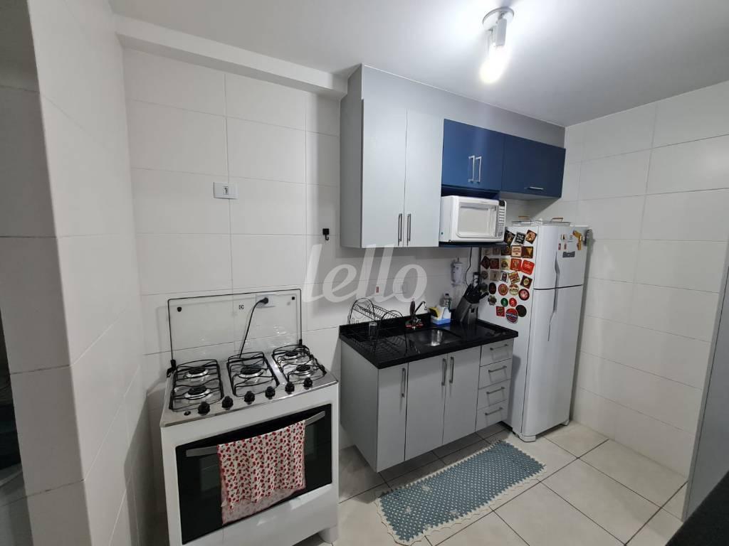 COZINHA de Apartamento à venda, Padrão com 55 m², 2 quartos e 1 vaga em Lauzane Paulista - São Paulo