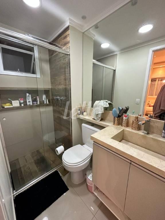 BANHEIRO de Apartamento à venda, Padrão com 103 m², 2 quartos e 1 vaga em Vila Ema - São Paulo