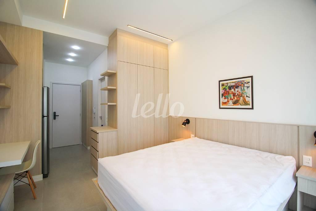 SUITE de Apartamento para alugar, Padrão com 28 m², 1 quarto e em Indianópolis - São Paulo