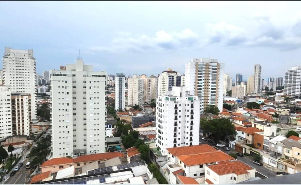 VISTA de Apartamento à venda, Padrão com 70 m², 2 quartos e 1 vaga em Vila Gumercindo - São Paulo