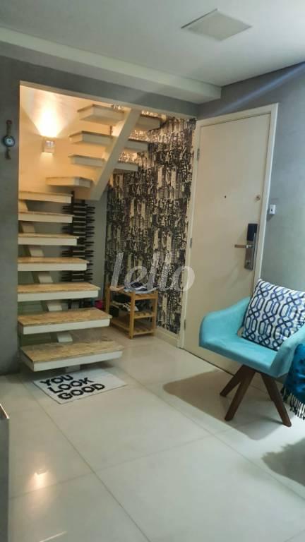LIVING de Apartamento à venda, Duplex com 202 m², 3 quartos e 2 vagas em Vila Gumercindo - São Paulo